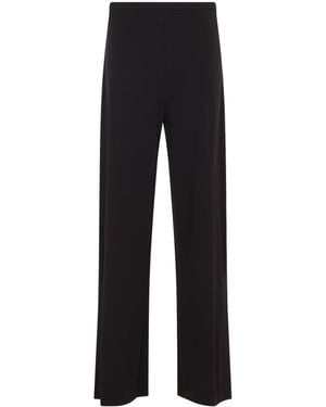 Alberta Ferretti Wide Leg Pants - Black