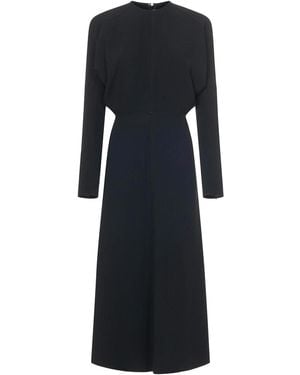 Victoria Beckham Dolman Midi Dress - Black