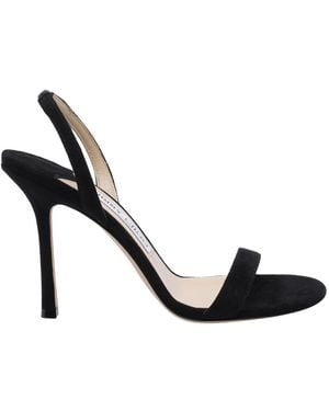 Jimmy Choo Jenn Pump Sandals - Black