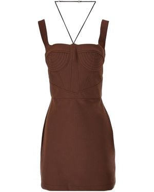 Nensi Dojaka Maddie Dress - Brown