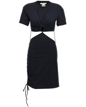 Nensi Dojaka Cut-Out T-Shirt Dress - Black