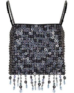 Pinko Top Made Of Polyester - Black