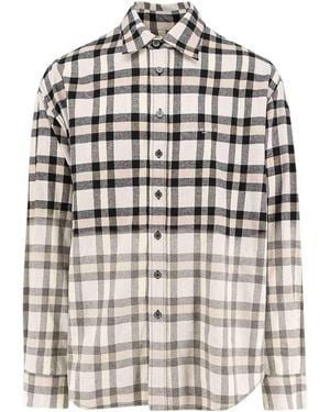 ih nom uh nit Madras Shirt - White