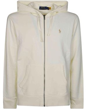 Polo Ralph Lauren Zip Sweatshirt - Natural