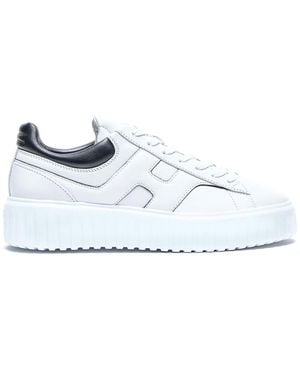 Hogan H-Stripes Trainers - White