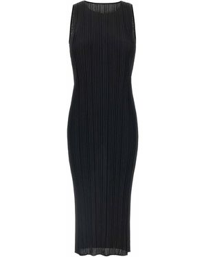 Pleats Please Issey Miyake Basics Dress - Black