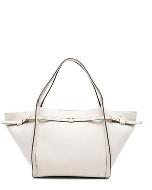 Tod's Medium Leather Tote - White