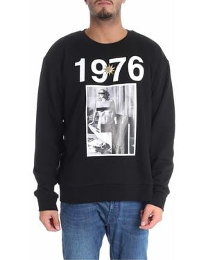 Fausto Puglisi Sweatshirt 1976 Print - Blue