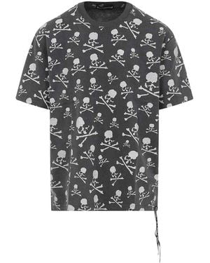 MASTERMIND WORLD Vintage Skull Tee - Black