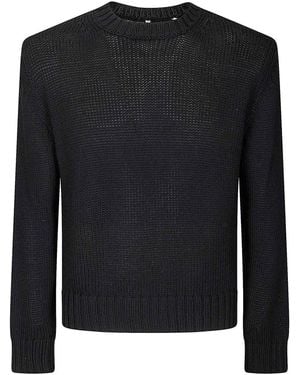 sunflower Frederik Cotton Jumper - Black