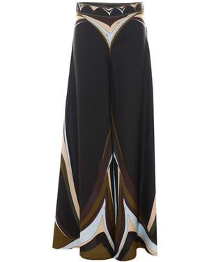 PUCCI Fari Print Trousers - Black
