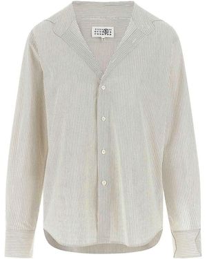 MM6 by Maison Margiela Trompe Loeil Collar Shirt - White