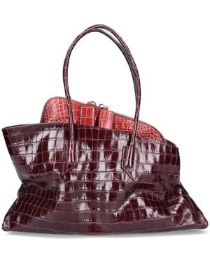 The Attico Medium Bag The Walk - Red