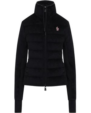 Moncler Grenoble Zip Up Cardigan - Black