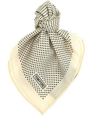 Tom Ford Silk Pocket Clutch Bag - Metallic
