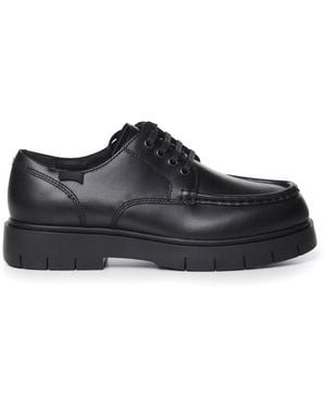 Camper Alaro Leather Lace-Up Shoes - Black