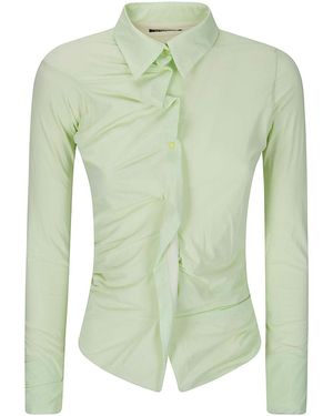 OTTOLINGER Twisted Reversable Longsleeve - Green