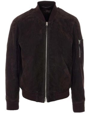 Tom Ford Light Suede Jacket - Black
