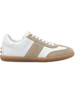 Tod's Tods Tabs Trainers - White