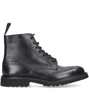 Tricker's Ankle Boots - Black
