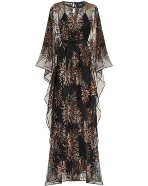 ‎Taller Marmo Gran Soleil Long Kaftan - Black