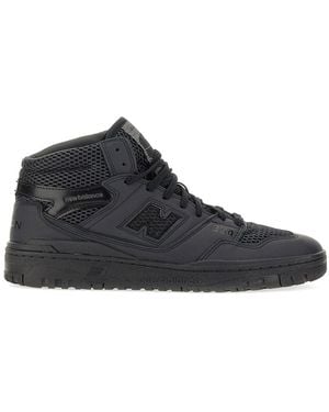 Junya Watanabe Leather Trainers - Black