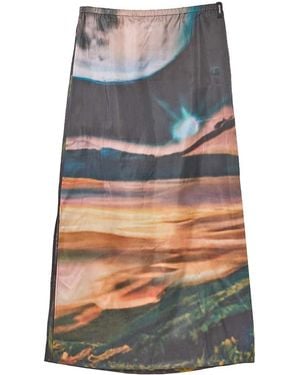 Sunnei Long Skirt Annemarie - Gray