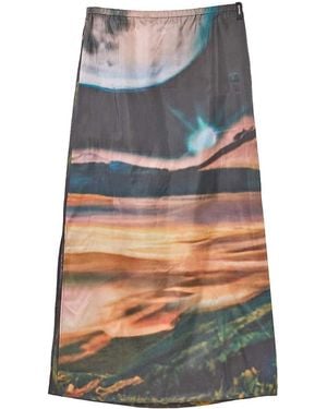 Sunnei Long Skirt Annemarie - Grey