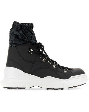 Dolce & Gabbana Lace-Up Boot For - Black