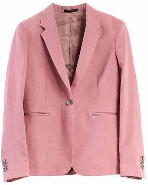 Paul Smith Complete Linen Jacket - Pink