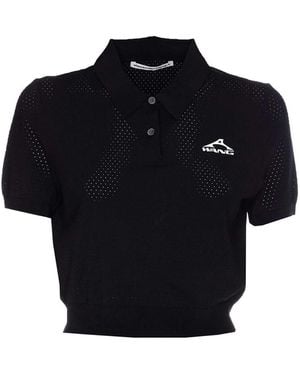 Alexander Wang Short Sleeves Polo - Blue