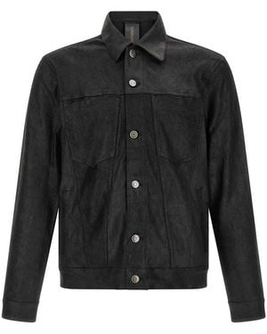 Giorgio Brato Leather Jacket - Black