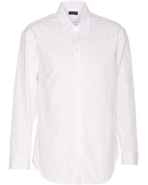 Balenciaga Standard Shirt Frontal Buttons Closure - White