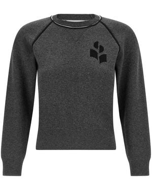 Isabel Marant Loriby Knit Sweatshirt - Black