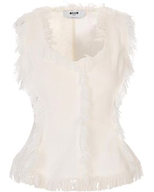 MSGM Top - Natural
