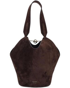 KHAITE Small Tote Bag - Brown