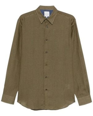 Paul Smith Linen Shirt - Green