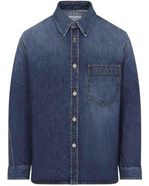 Givenchy Overshirt Denim Shirt - Blue