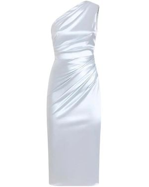 Dolce & Gabbana One Shoulder Dress - White