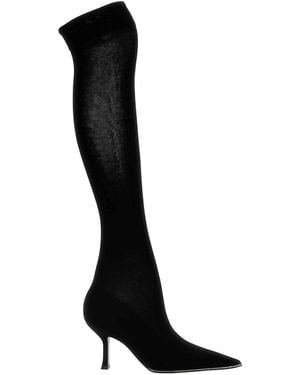 Rene Caovilla Boots - Black