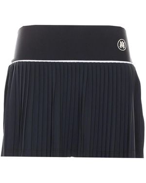Amiri Round Ma Active Skirt - Black