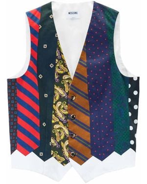 Moschino Cravatte Gilet - Blue