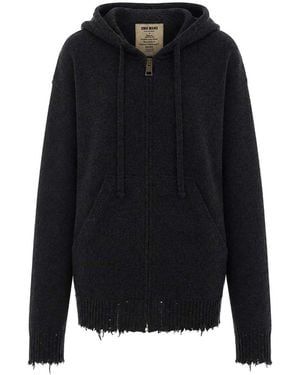 Uma Wang Zipped Jumper - Blue