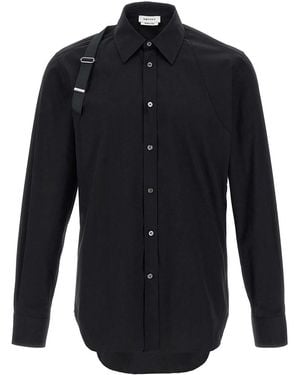 McQueen Mcqueen 'Harness' Shirt - Blue
