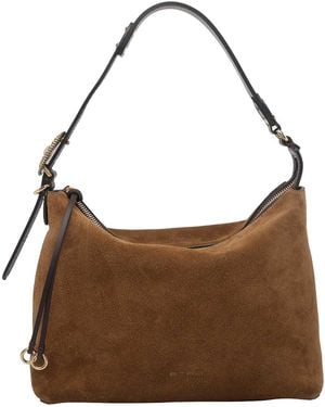 Etro Suede Shoulder Bag - Brown