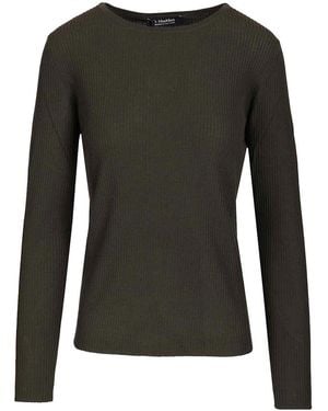 Max Mara Long-Sleeved Sweater - Black