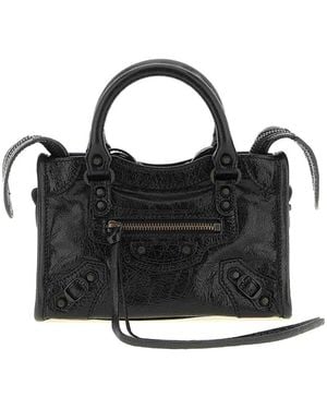 Balenciaga Le City Nano Handbag - Black
