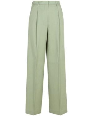 Golden Goose 'Naomi' Virgin Wool Trousers - Green