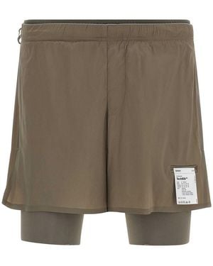 Satisfy Techsilk' Bermuda Shorts - Green