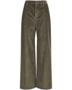 Brunello Cucinelli Corduroy Pants - Green
